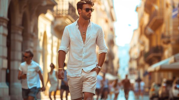 Pantacourt homme : la tendance estivale à adopter